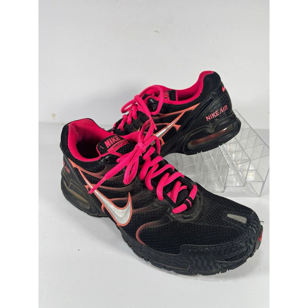 Nike Air Max Torch 4 Black Rose Gold Womens Mesh Running Sneakers 343851-006 8”